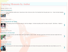 Tablet Screenshot of capturingmomentsbyamber.blogspot.com
