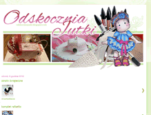 Tablet Screenshot of odskoczniajutki.blogspot.com