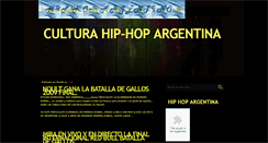 Desktop Screenshot of hip-hopargentina.blogspot.com