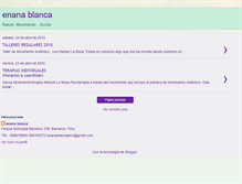 Tablet Screenshot of enanablancaperu.blogspot.com