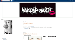 Desktop Screenshot of makeupbandit.blogspot.com