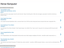 Tablet Screenshot of heroekomputer.blogspot.com