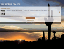 Tablet Screenshot of embersreviews.blogspot.com
