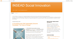 Desktop Screenshot of insead-social-innovation.blogspot.com