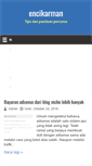 Mobile Screenshot of encikarman.blogspot.com