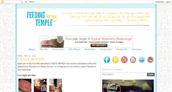 Desktop Screenshot of feedingmytemple.blogspot.com