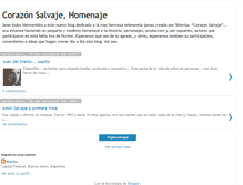 Tablet Screenshot of corazonsalvajehomenaje.blogspot.com