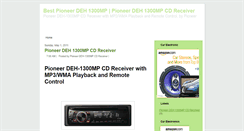 Desktop Screenshot of pioneerdeh1300.blogspot.com