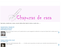 Tablet Screenshot of chapuzasdecasa.blogspot.com