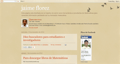 Desktop Screenshot of jaimeflorez.blogspot.com