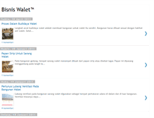 Tablet Screenshot of bisniswalet.blogspot.com