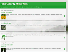 Tablet Screenshot of educacionambientalsandra.blogspot.com