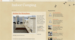 Desktop Screenshot of indoorcamping.blogspot.com