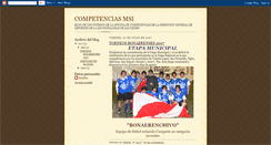 Desktop Screenshot of competencias-msi.blogspot.com