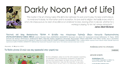 Desktop Screenshot of darklynoonartoflife.blogspot.com