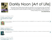 Tablet Screenshot of darklynoonartoflife.blogspot.com
