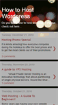 Mobile Screenshot of how-to-host-wordpress.blogspot.com