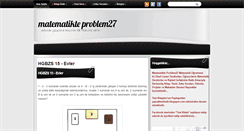 Desktop Screenshot of matematikteproblem27.blogspot.com
