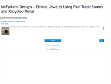 Tablet Screenshot of mcfarlanddesigns.blogspot.com