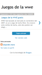Mobile Screenshot of juegosdelawwe.blogspot.com