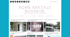 Desktop Screenshot of homerentalsbangkok.blogspot.com