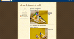 Desktop Screenshot of lediamantdegould.blogspot.com