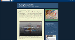 Desktop Screenshot of makingvoicesvisible.blogspot.com