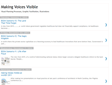 Tablet Screenshot of makingvoicesvisible.blogspot.com