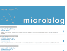 Tablet Screenshot of microraverecords.blogspot.com