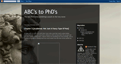 Desktop Screenshot of abcstophds.blogspot.com