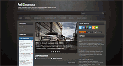 Desktop Screenshot of andisimarmata.blogspot.com