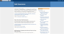 Desktop Screenshot of daltinsurance.blogspot.com