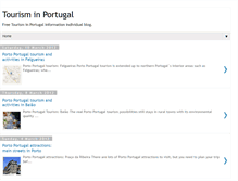 Tablet Screenshot of holidaytourisminportugal.blogspot.com