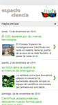 Mobile Screenshot of espaciocientifico32.blogspot.com