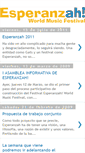 Mobile Screenshot of festivalesperanzah.blogspot.com