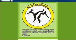 Desktop Screenshot of jornaldocapoeira.blogspot.com