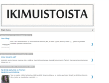 Tablet Screenshot of ikimuistoista.blogspot.com