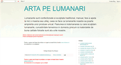 Desktop Screenshot of lumanarisculptate.blogspot.com