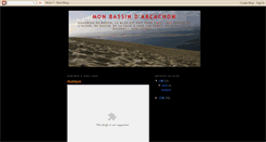 Desktop Screenshot of bassindarcachon.blogspot.com