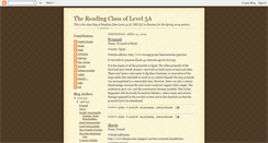 Desktop Screenshot of level5areadingclass.blogspot.com