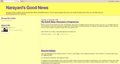Desktop Screenshot of narayanisgoodnews.blogspot.com