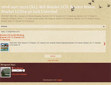 Tablet Screenshot of brackettvdibandung.blogspot.com