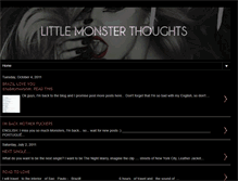 Tablet Screenshot of littemonsterfan.blogspot.com