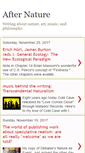 Mobile Screenshot of afterxnature.blogspot.com