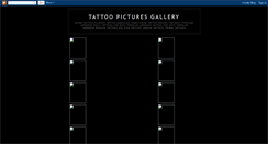 Desktop Screenshot of gallerytattoopictures.blogspot.com