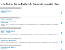 Tablet Screenshot of listanegrarap.blogspot.com
