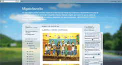 Desktop Screenshot of migatofavorito.blogspot.com