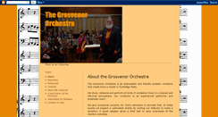 Desktop Screenshot of grosvenororchestra.blogspot.com