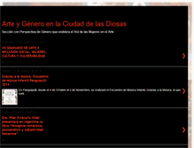 Tablet Screenshot of lasdiosasenelarte.blogspot.com
