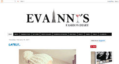 Desktop Screenshot of evainny.blogspot.com